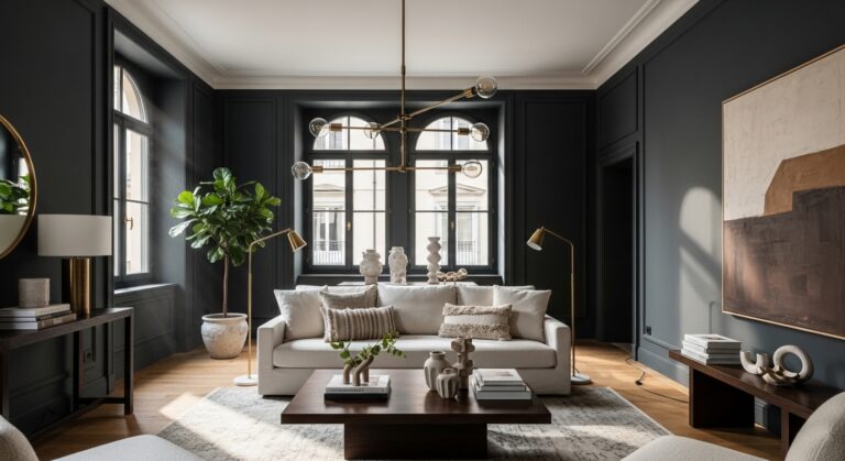 Pareti Grigio Scuro: 14 Tonalità Sofisticate per un Interior Design di Carattere